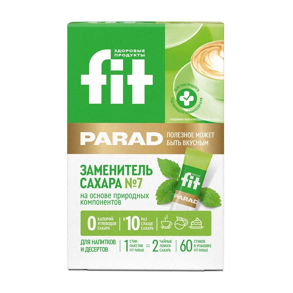 Fit Parade No. 7 Table Sweetener 60 pcs Stick