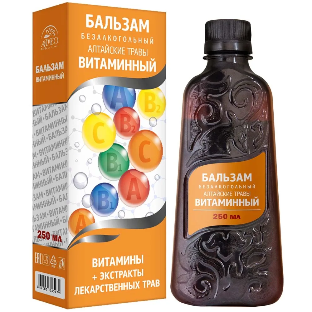Altai Herbs Vitamin Balm Non-Alcoholic 250 ml