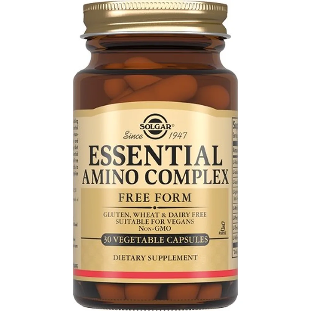 Solgar Essential Amino Acids Complex 30 capsules 843 mg