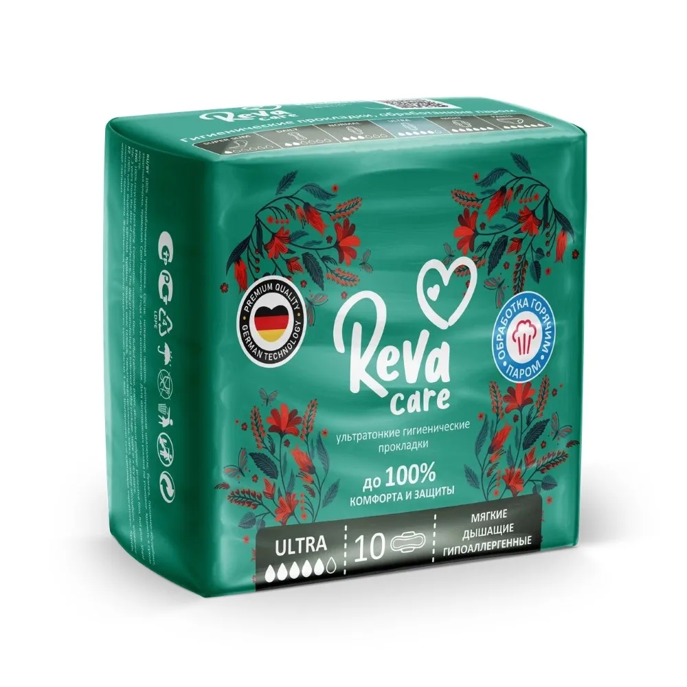 Reva Care Ultra Unscented Pads 10 pcs.