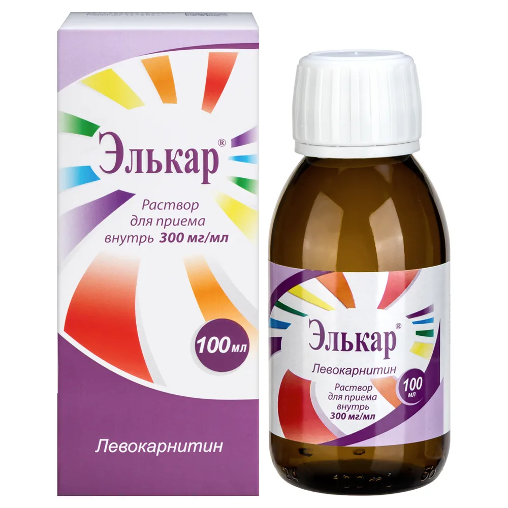 Elkar 300 mg/ml solution for oral use 100 ml bottle