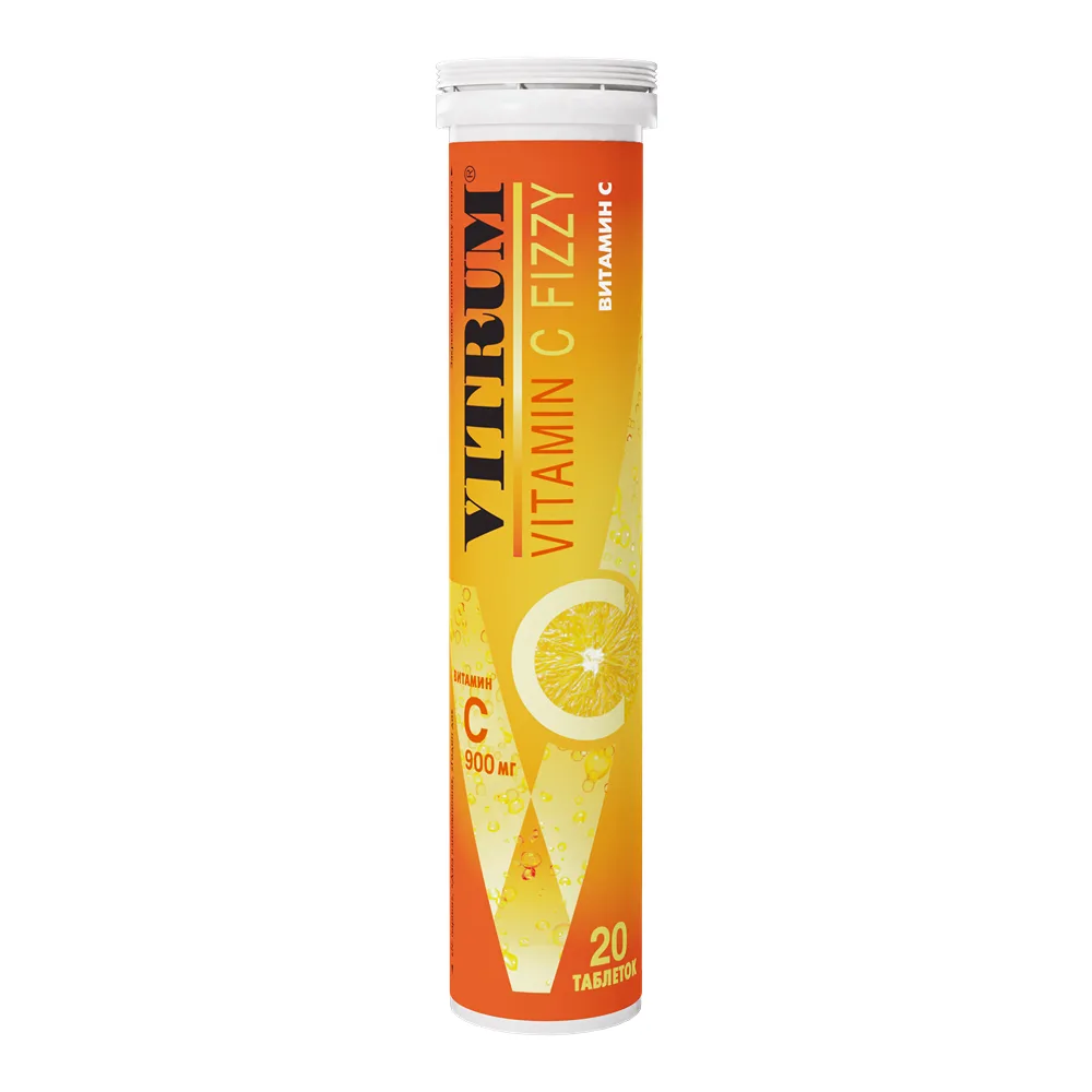 Vitrum vitamin C effervescent 20 tablets 3.8 g