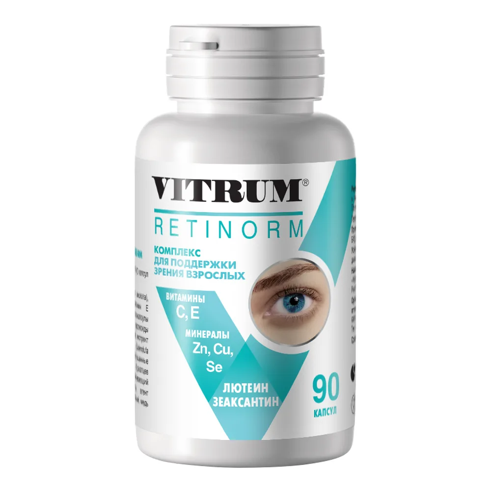 Vitrum Retinorm 90 capsules 598 mg