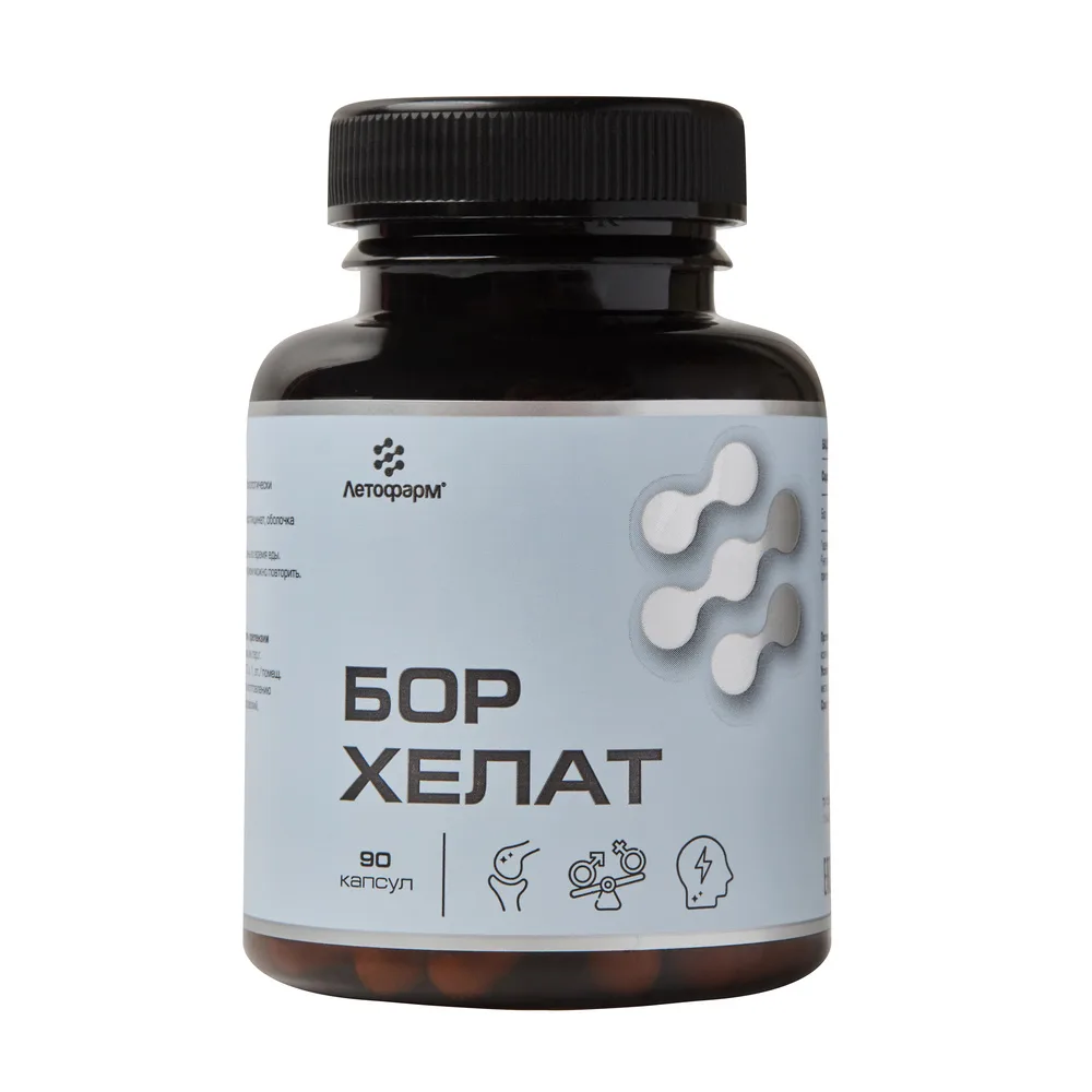 Letopharm Bor Chelate 90 Capsules 0.27 g