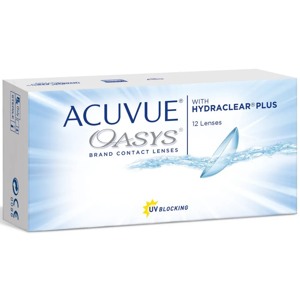 Acuvue Oasys with Hydraclear Plus Bi-Weekly Contact Lenses 8.4/14.0 12 pcs/-2.00