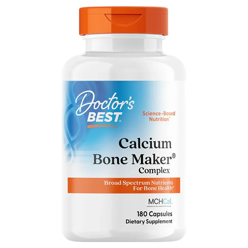 Doctor's Best Calcium Complex for Bones 180 Capsules 1150 mg