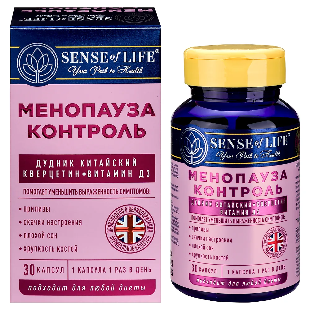 Sense of Life Vitamin Complex Menopause Control 30 capsules 623 mg/jar