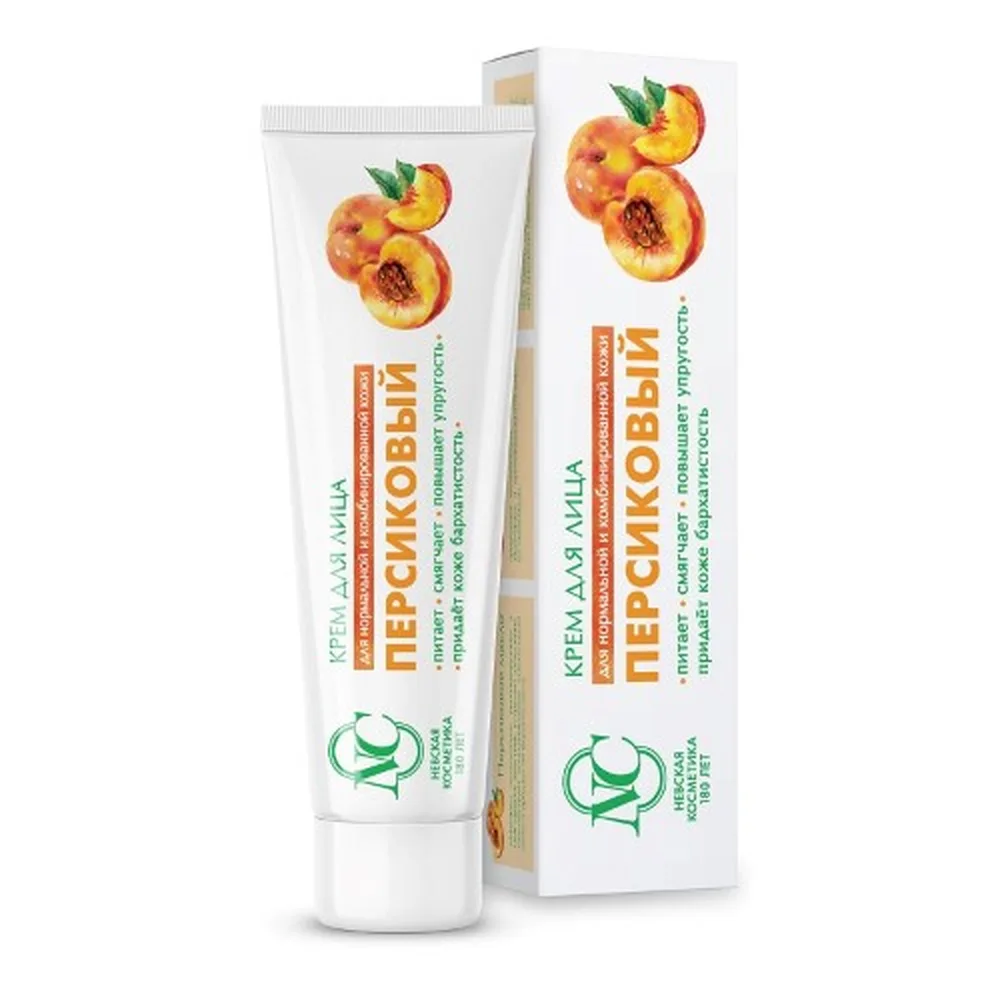 Nevskaya Kosmetika peach face cream 40 ml