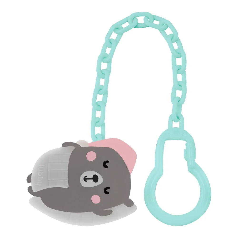 Lubby pacifier holder clip bear 0+/28404