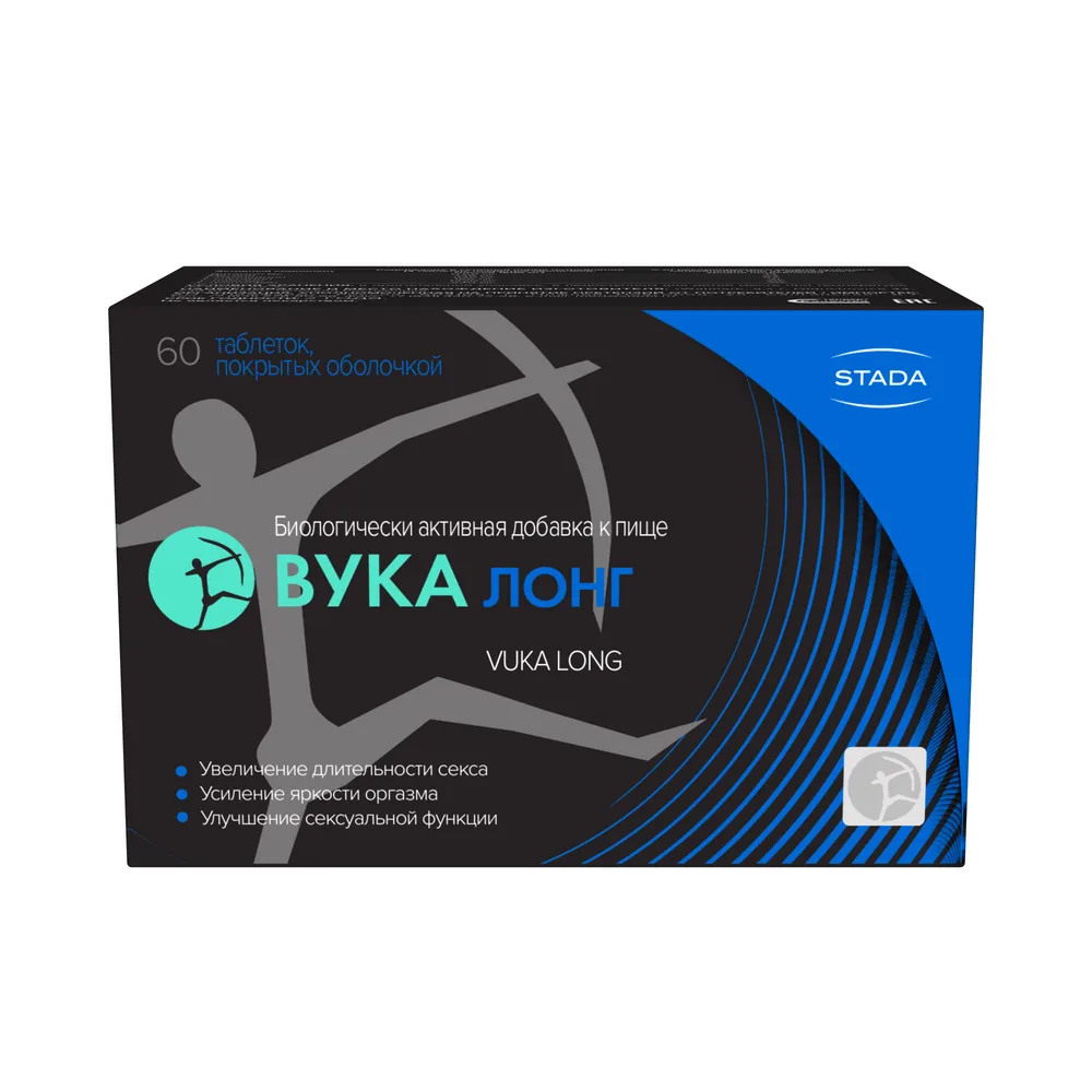 Vuka Long 60 coated tablets 1600 mg