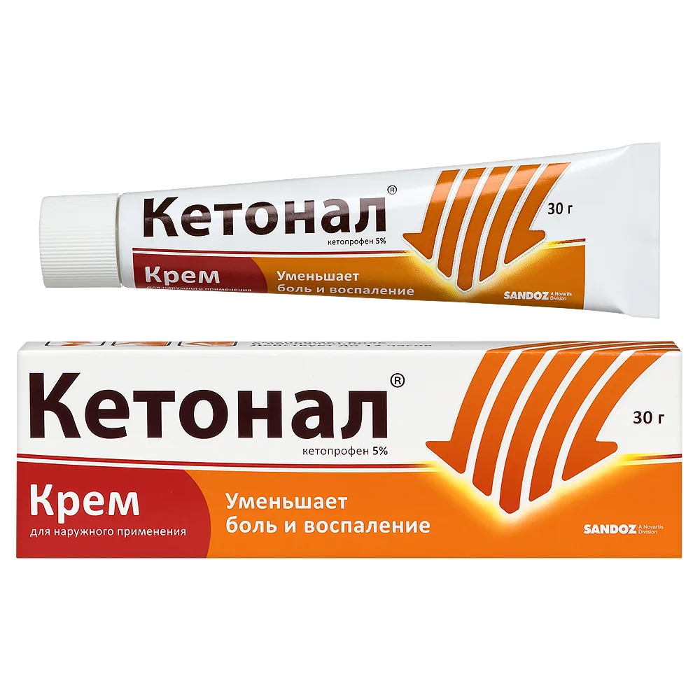 Ketonal 5% cream for external use 30 g