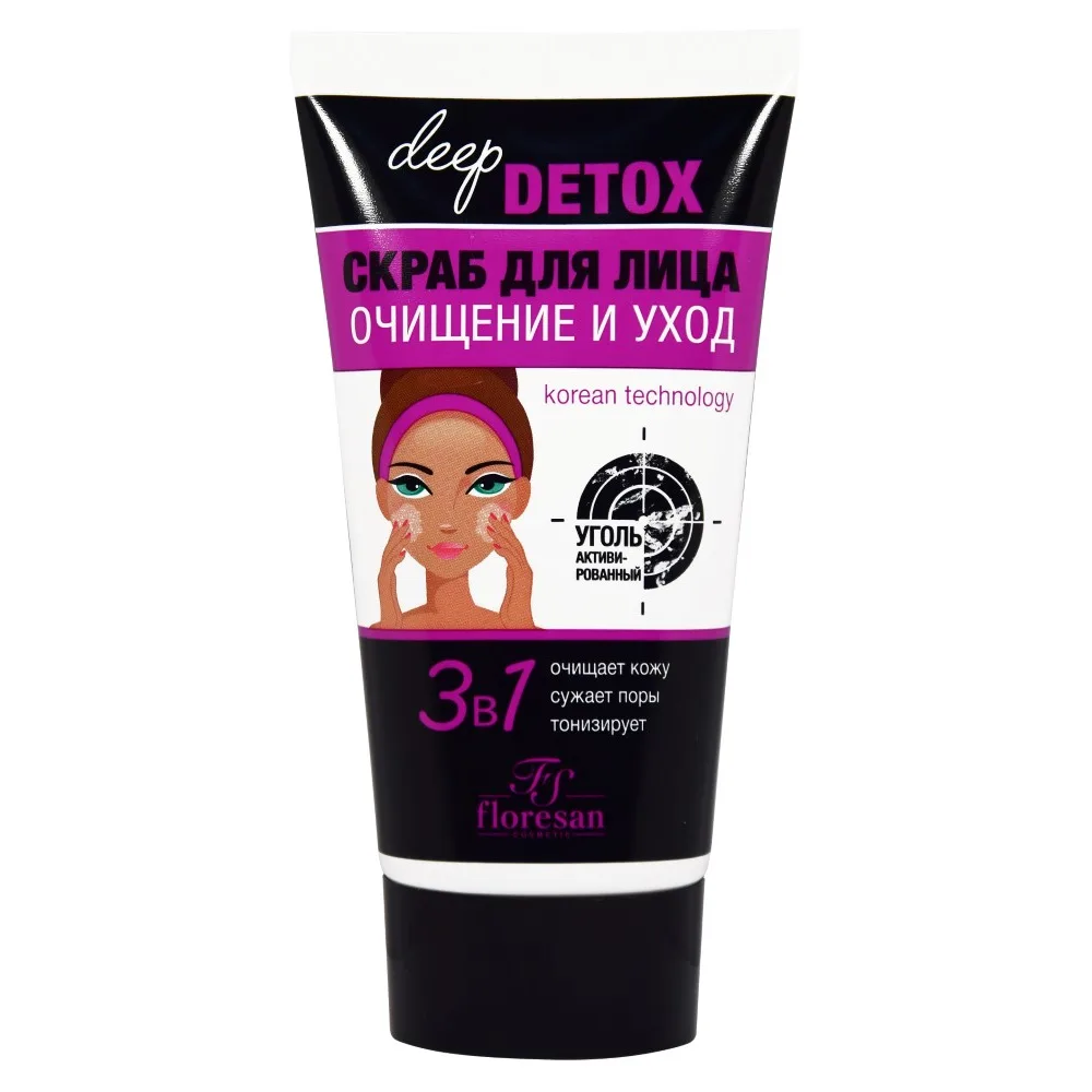 Floresan Deep Detox Facial Scrub 150 ml