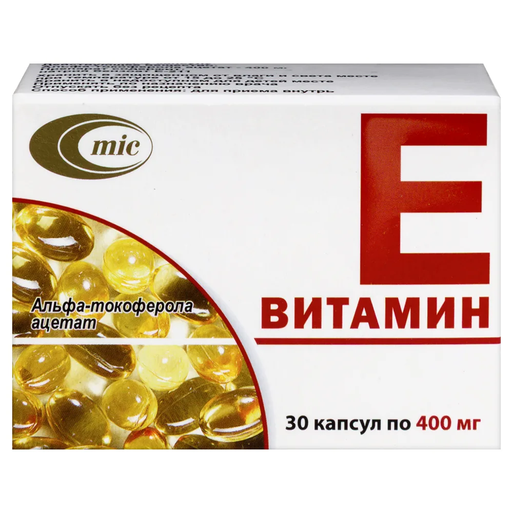 Vitamin E 400 mg 30 capsules