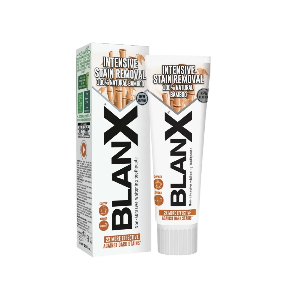 Blanx Whitening Toothpaste for Removal of Coffee and Tobacco Stains 75 ml