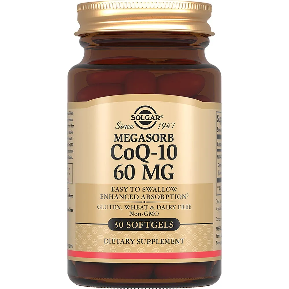 Solgar coenzyme Q-10 60 mg 30 capsules 399 mg
