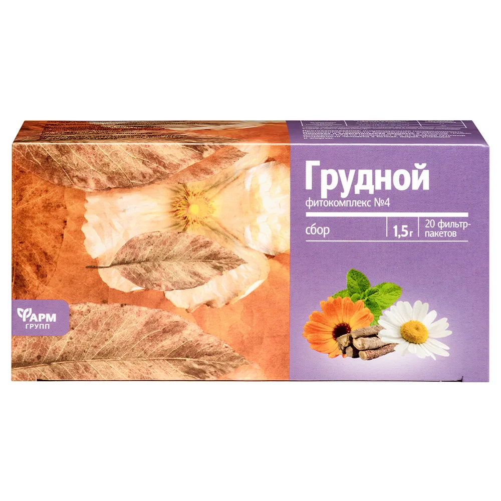 Chest Phytocomplex No. 4 1.5 20 pcs. filter bags/Farmgroup