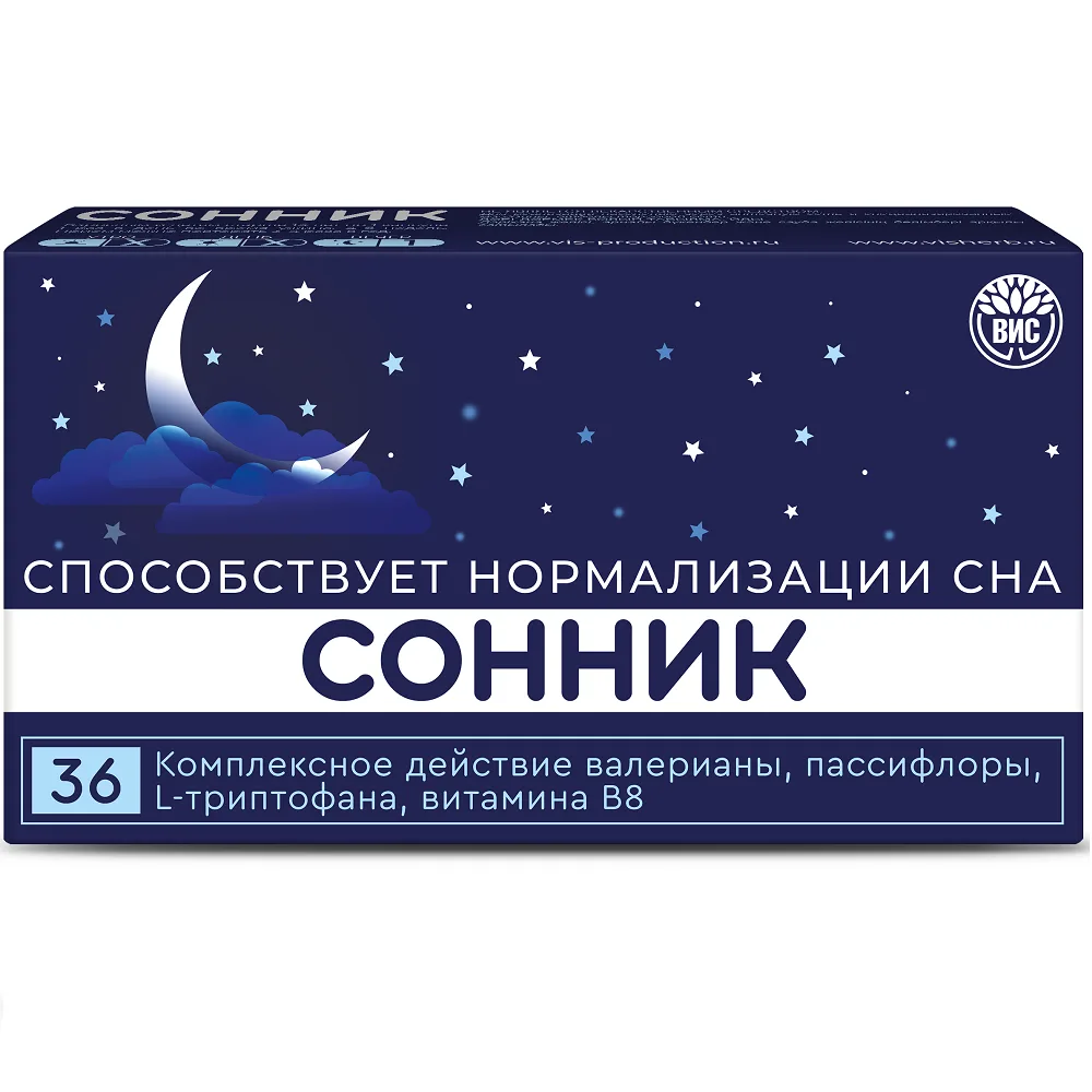 Sonnik 36 capsules 0.3 g