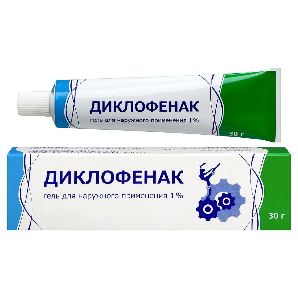 Diclofenac 1% gel for external use 30 g
