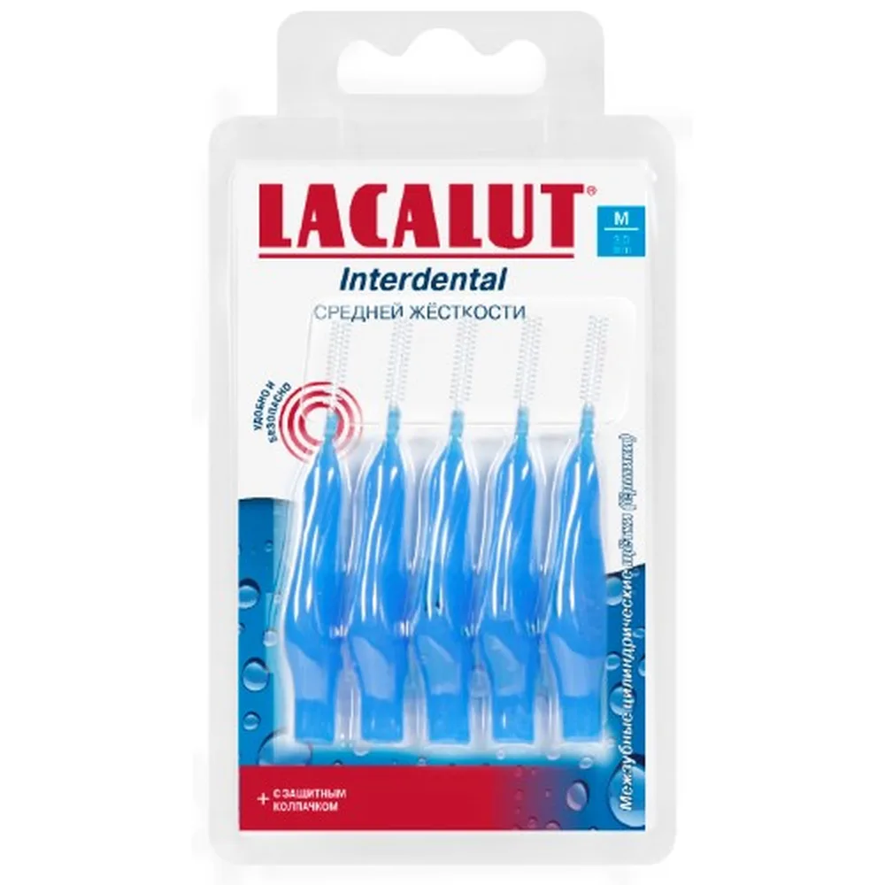 Lacalut Interdental Cylindrical Brushes m 3 mm 5 pcs.
