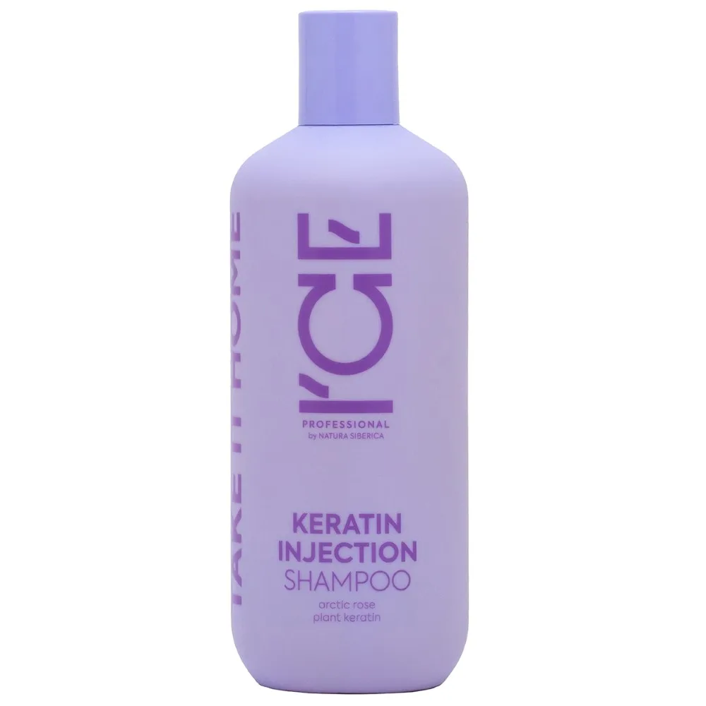 Ice by Natura Siberica Keratin Injection Shampoo for Damaged Hair 400 ml
