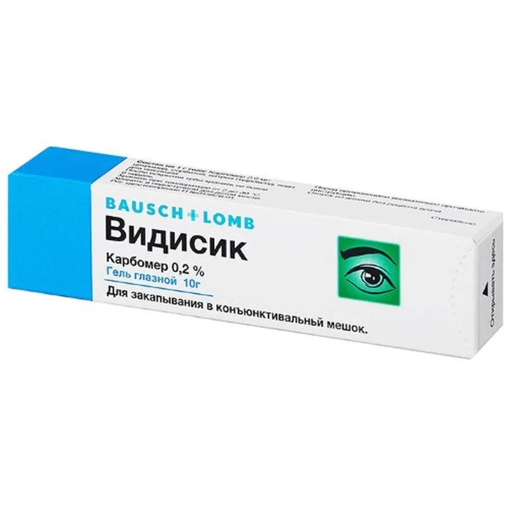 Vidisik 0.2% eye gel 10 g