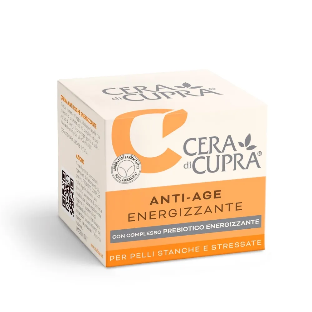 Cera di Cupra cream for face day anti-aging energy with probiotic complex for all skin types 50 ml