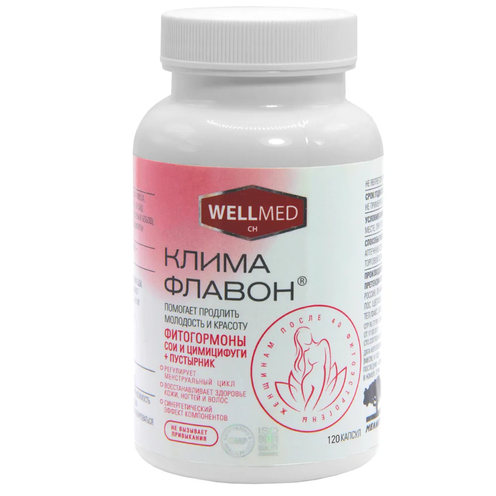 Climaflavon 120 capsules 0.25 g