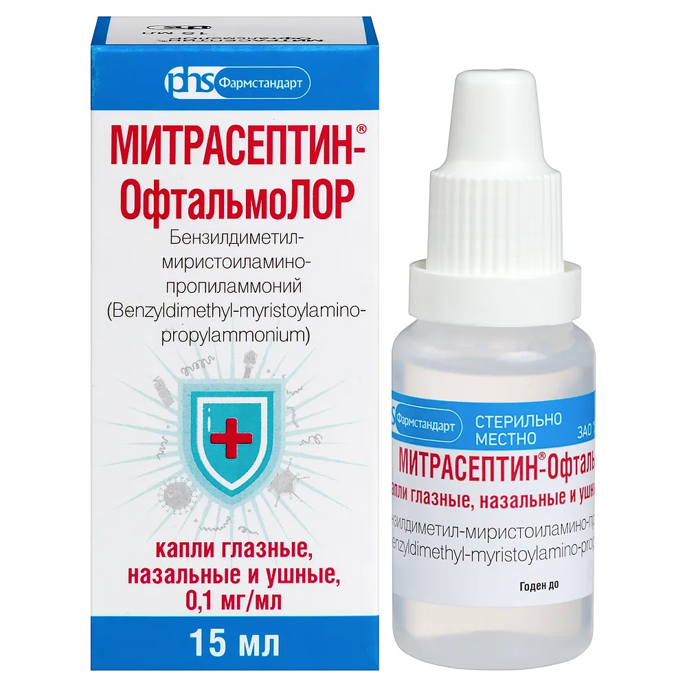 Mitrasetin-OftalmoLor 0.1 mg/ml eye nasal ear drops 15 ml