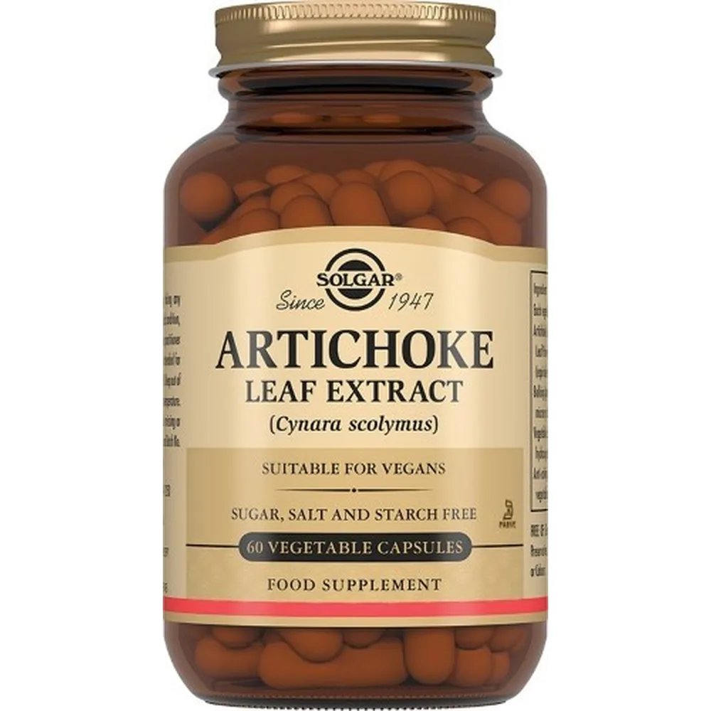 Solgar Artichoke Leaf Extract 60 Capsules