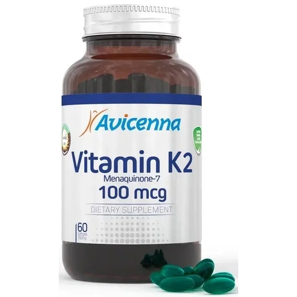 Avicenna vitamin K2 MK-7 100 mcg 60 capsules 700 mg