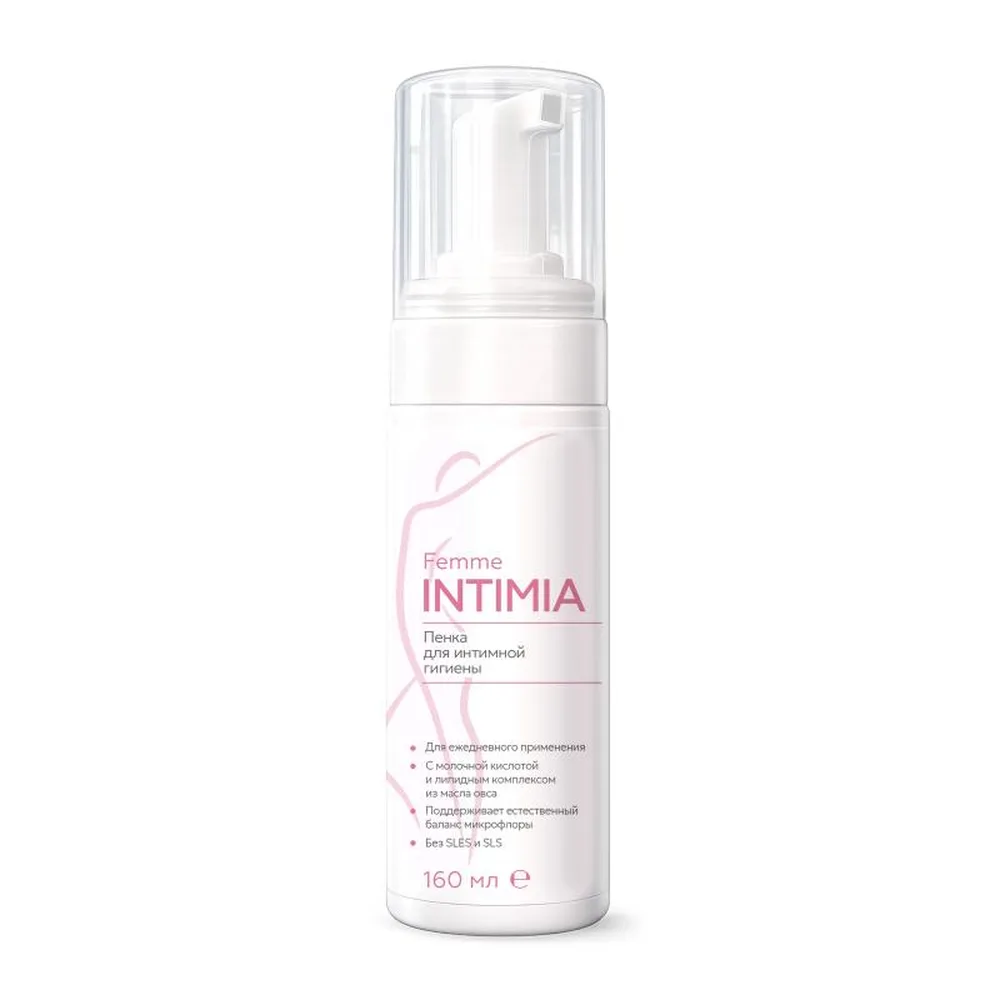 Femme intimia intimate hygiene foam 160 ml