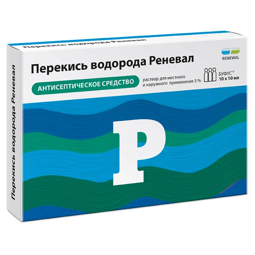 Hydrogen Peroxide Renewal 3% Solution for Local and External Use