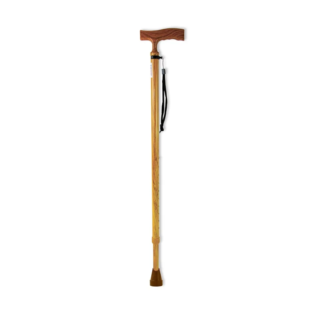 Orthopedic Cane amst 25 wg Plastic Handle/Wood-like