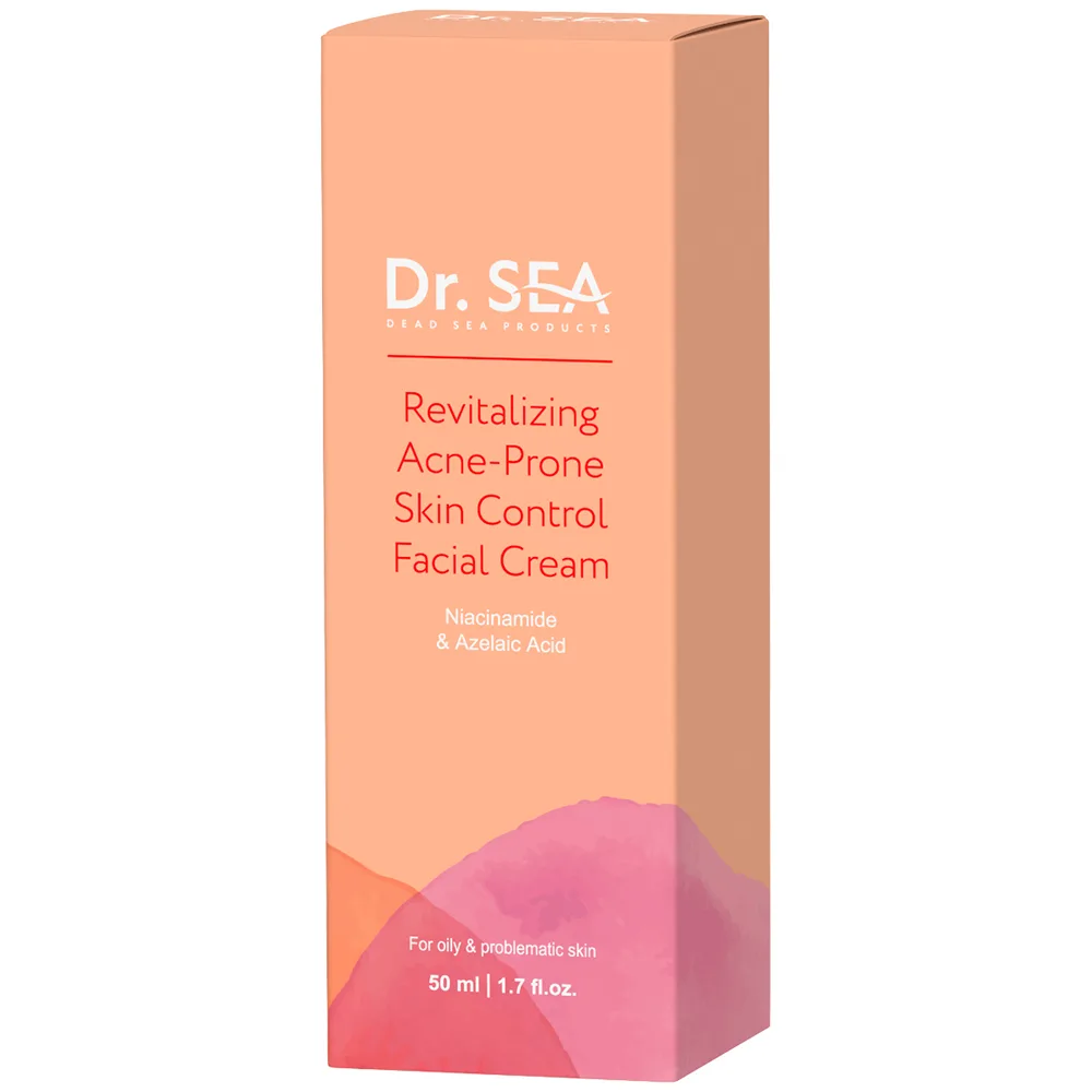 Dr Sea Acne Control Face Cream with Niacinamide and Azelaic Acid 50 ml
