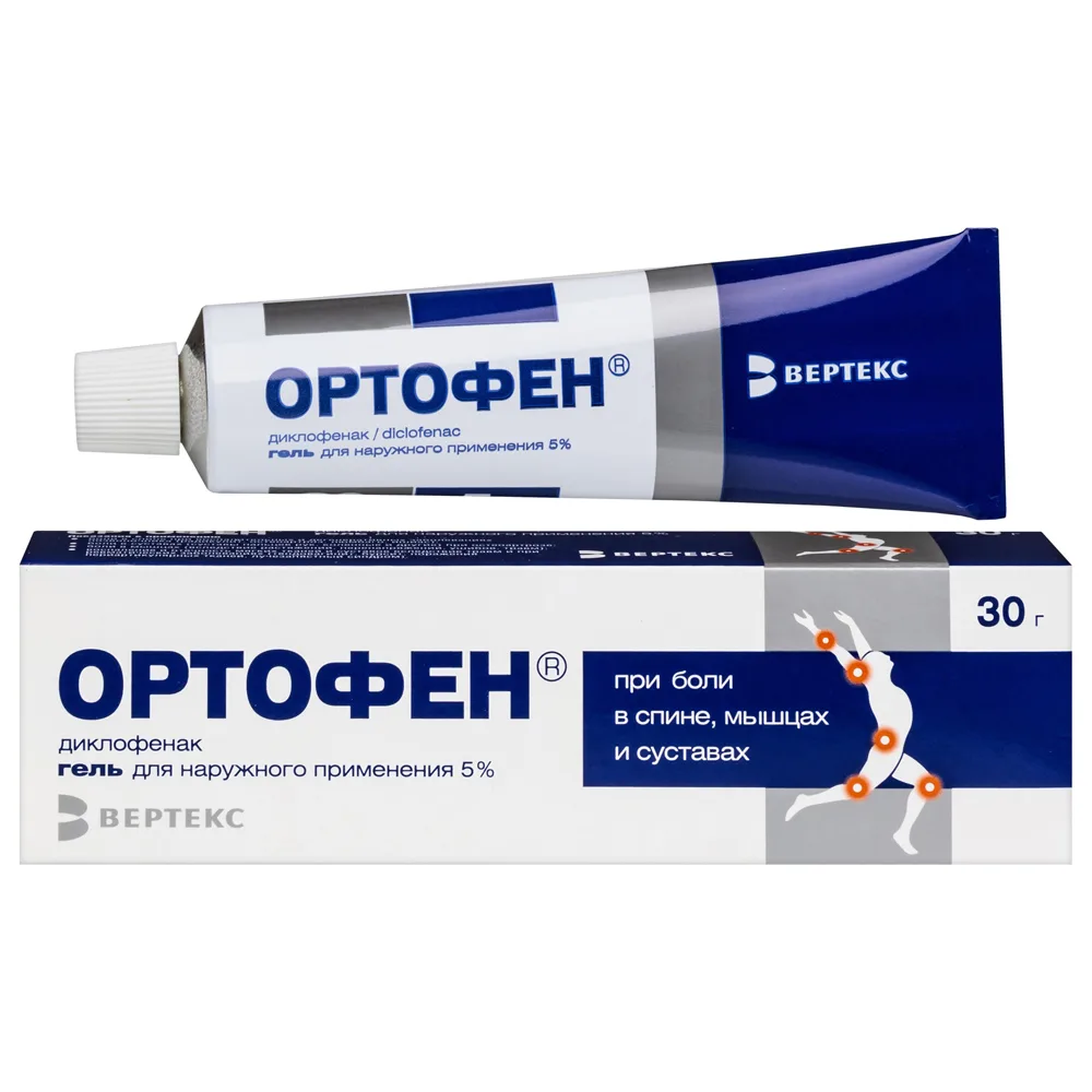Ortofen 5% gel for external use 30 g