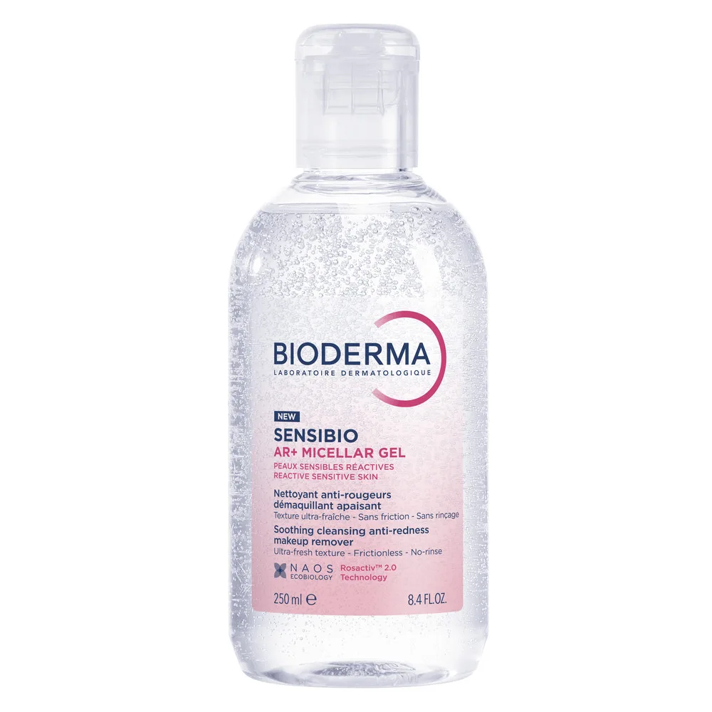 Bioderma Sensibio AR+ Micellar Cleansing Gel for Redness-Prone Skin 250 ml