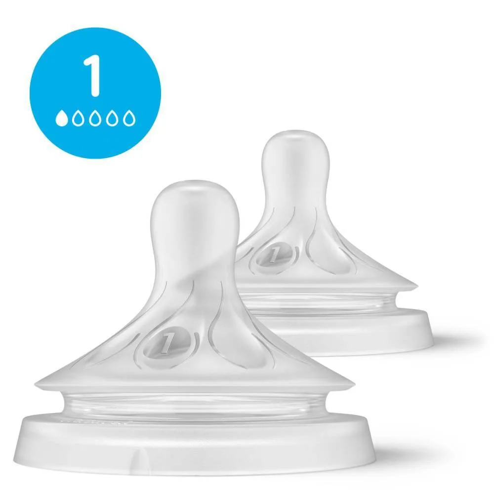 Avent Nipple Very Slow Flow 2 pcs. Natural Response SCY961/02
