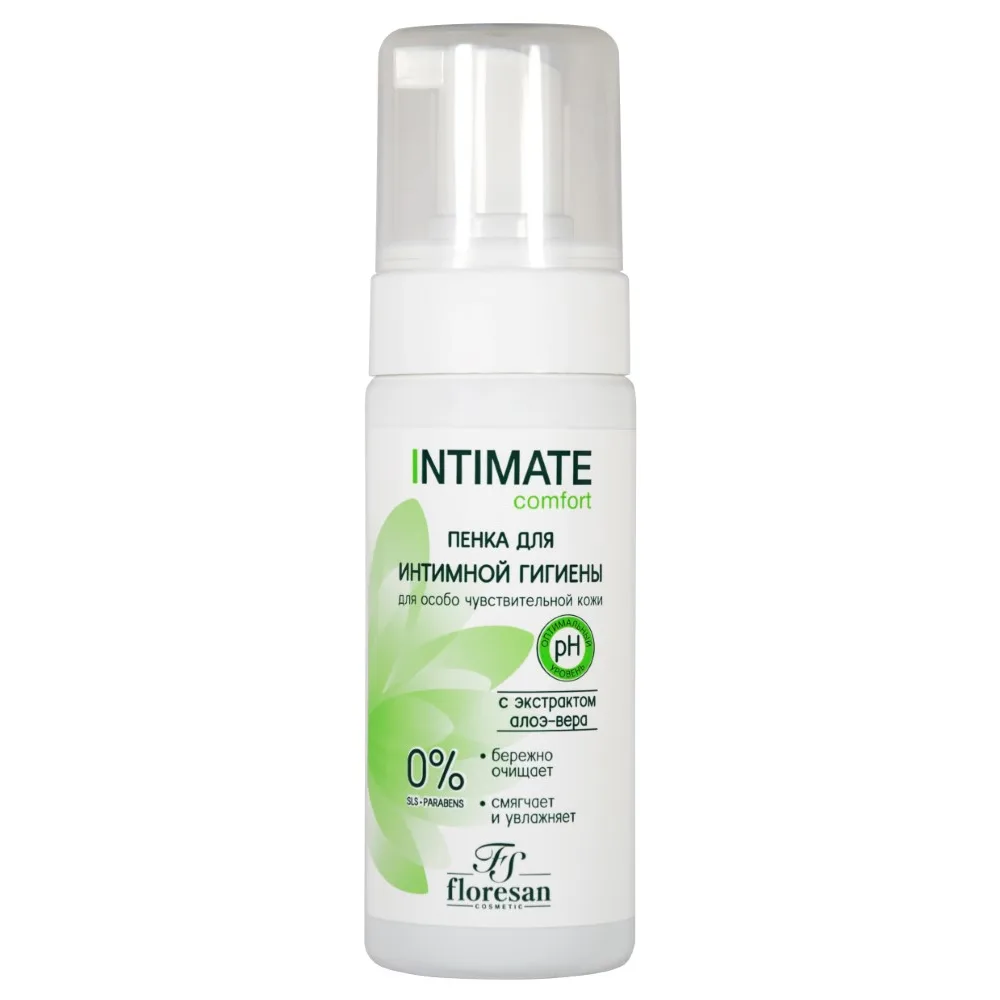 Floresan Fruit Symphony Intimate Foam with Extract of Chelidonium and Aloe Vera 150 ml