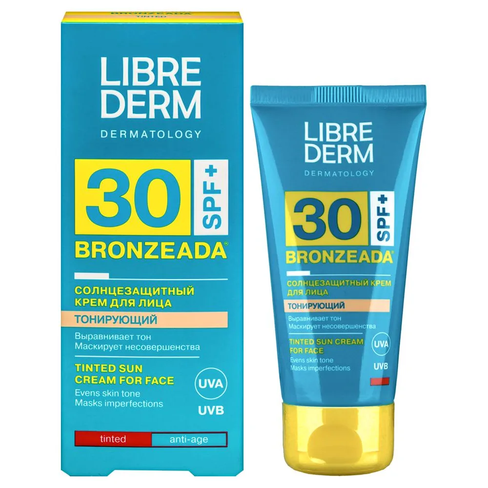 Librederm Bronzeada Toning Face Cream SPF 30 50 ml