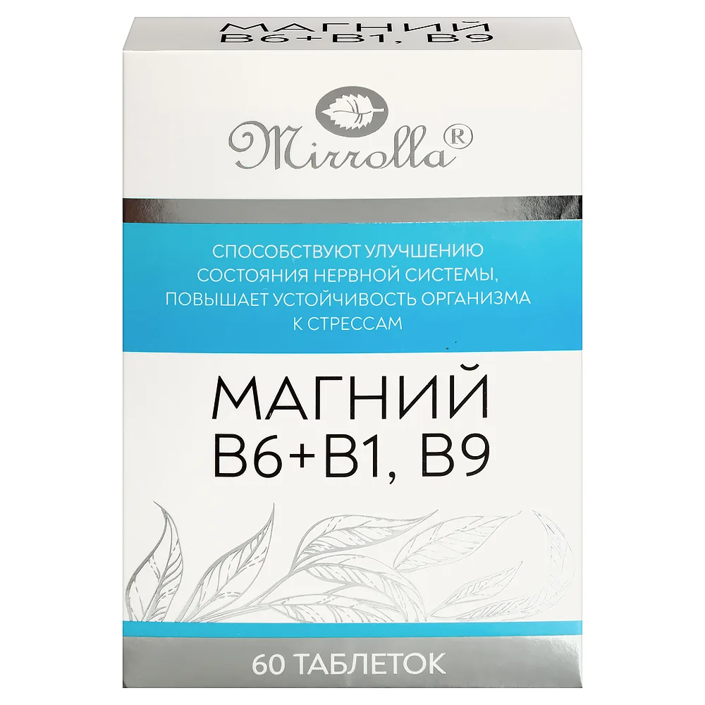 Mirrolla magnesium 6+1 in 9 60 pcs tablets 1350 mg