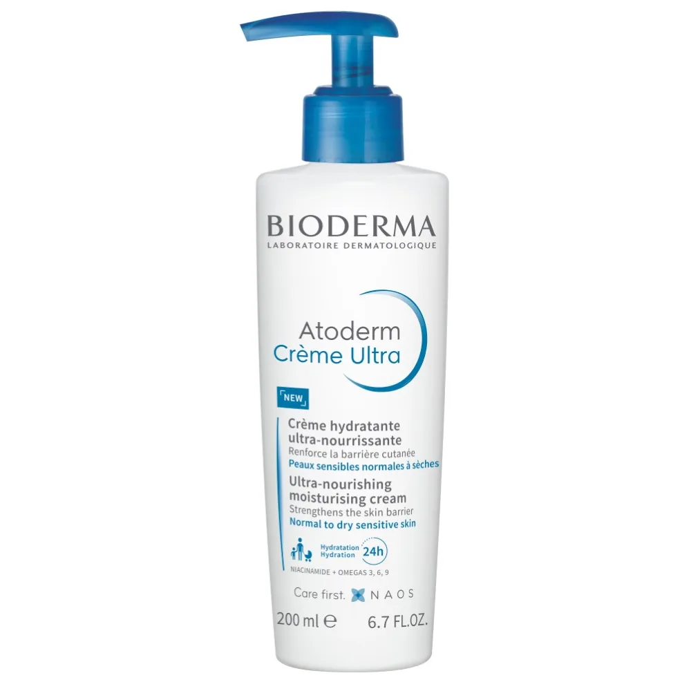 Bioderma Atoderm Ultra Cream with Pump 200 ml