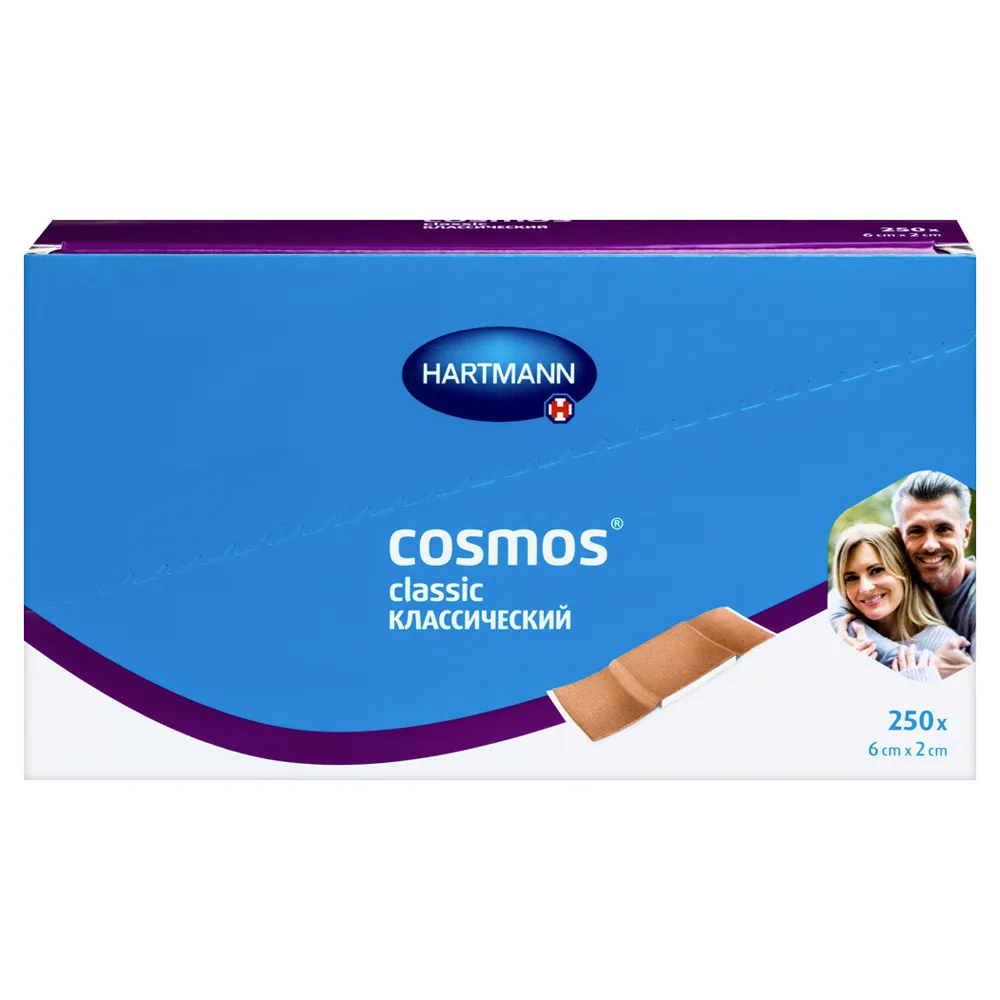 Cosmos Classic Non-Sterile Patch 2x6 cm 250 pcs