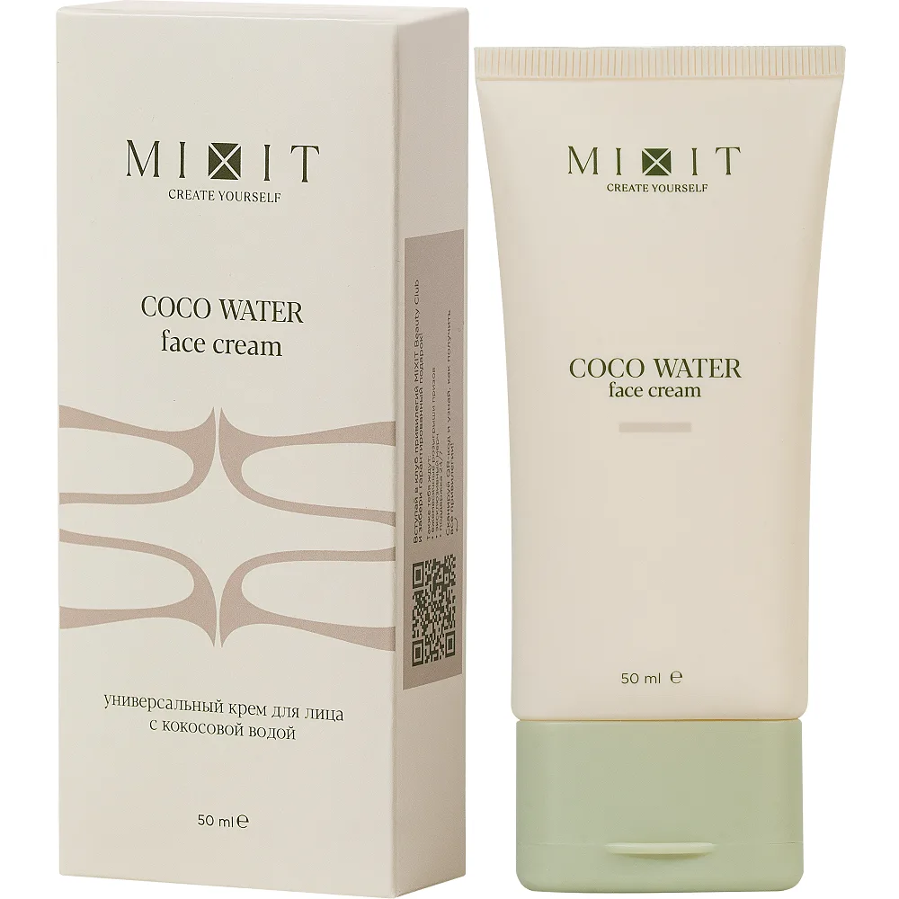 Mixit Universal Face Cream with Coconut Water 50 ml