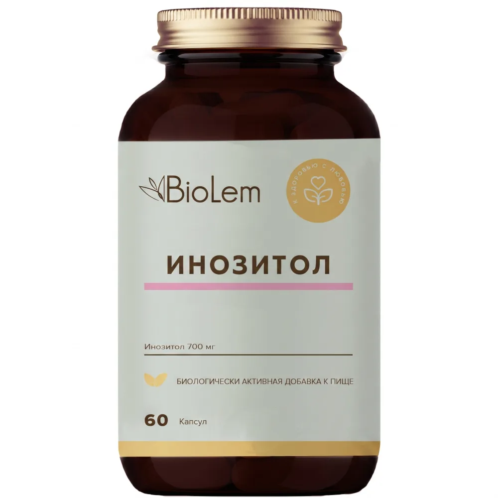 Biolem Inositol 1:40 60 capsules 0.87 g