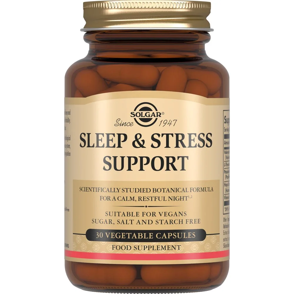 Solgar Sleep and Night Stress Control 30 capsules 534 mg