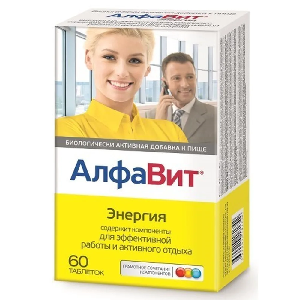 Alphabet Energy 60 tablets