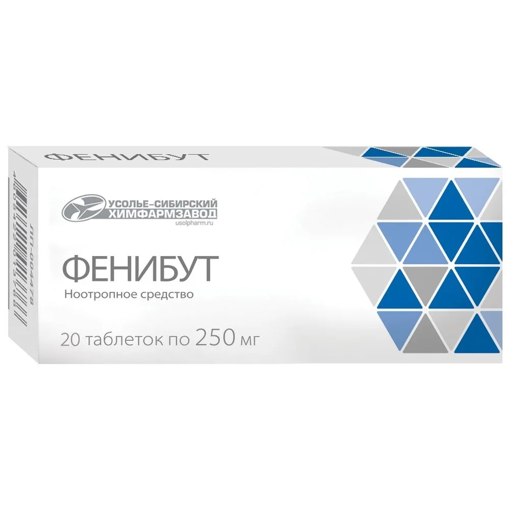 Phenibut 250 mg 20 tablets