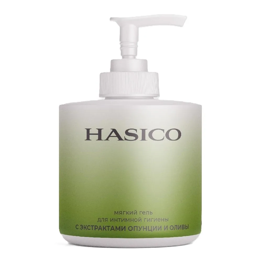 Hasico gel soft for intimate hygiene for women with extracts of prickly pear and olive 250 ml