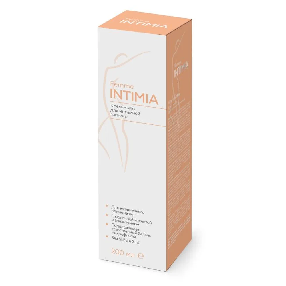 Femme Intimia intimate hygiene cream soap 200 ml