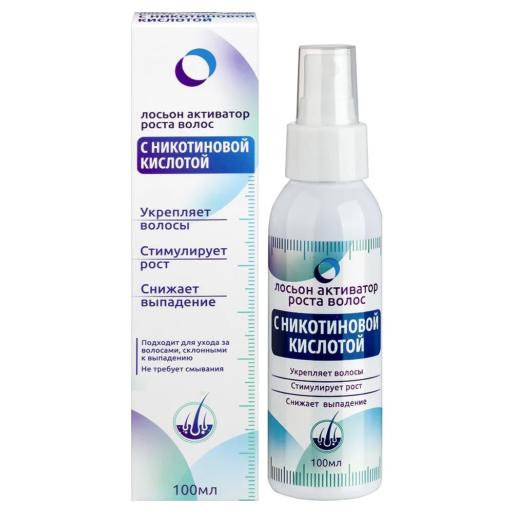 Hair Growth Activator with Nicotinic Acid Lotion 100 ml